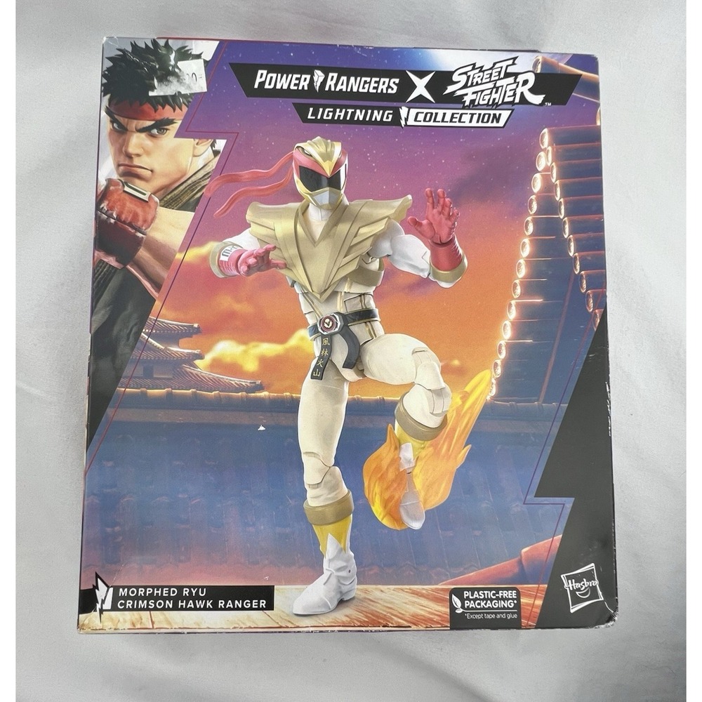 Power Rangers X Street Fighter Lightning Collection Morphed Ryu Crimson Hawk